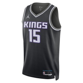 Dres Sacramento Kings Davion Mitchell 15 Jordan 2022-23 Statement Edition Crno Swingman